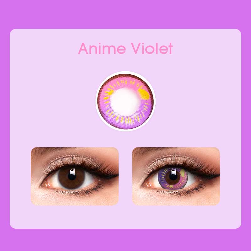Anime Violet Contact Lenses