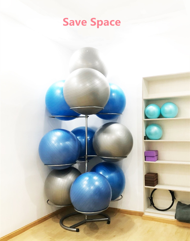 Anti-burst ball rack