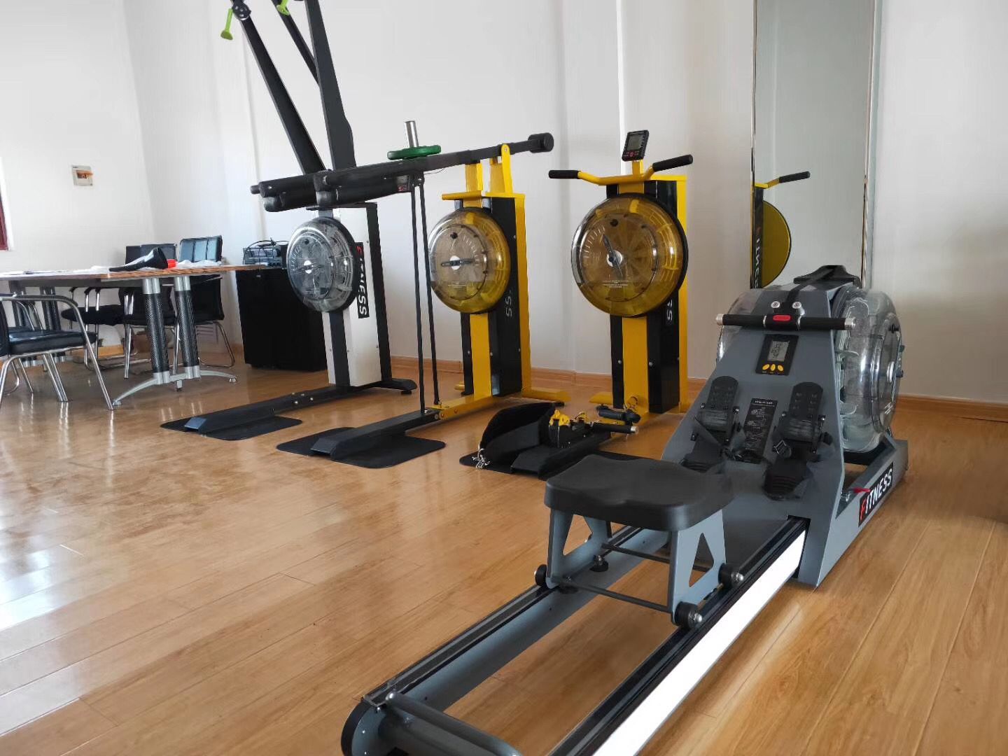 Double Tank Seated Water Rower