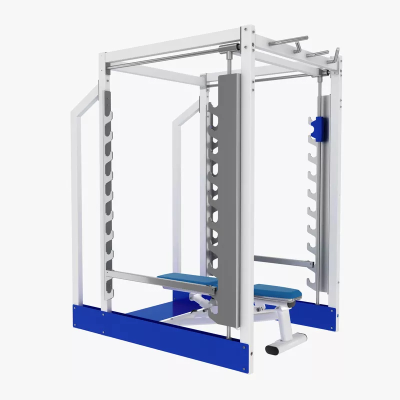 Commercial 3D Smith machine