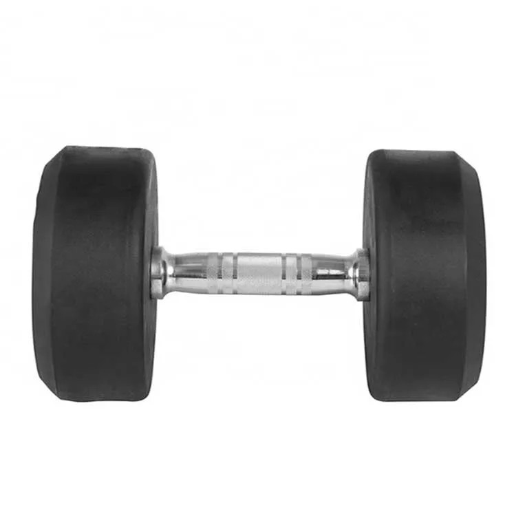 Fixed Black PU Dumbbell