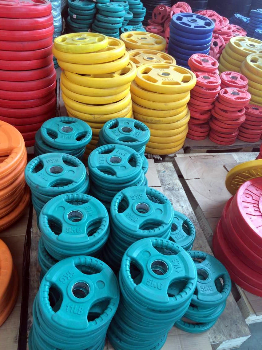Color Rubber Weight Plate