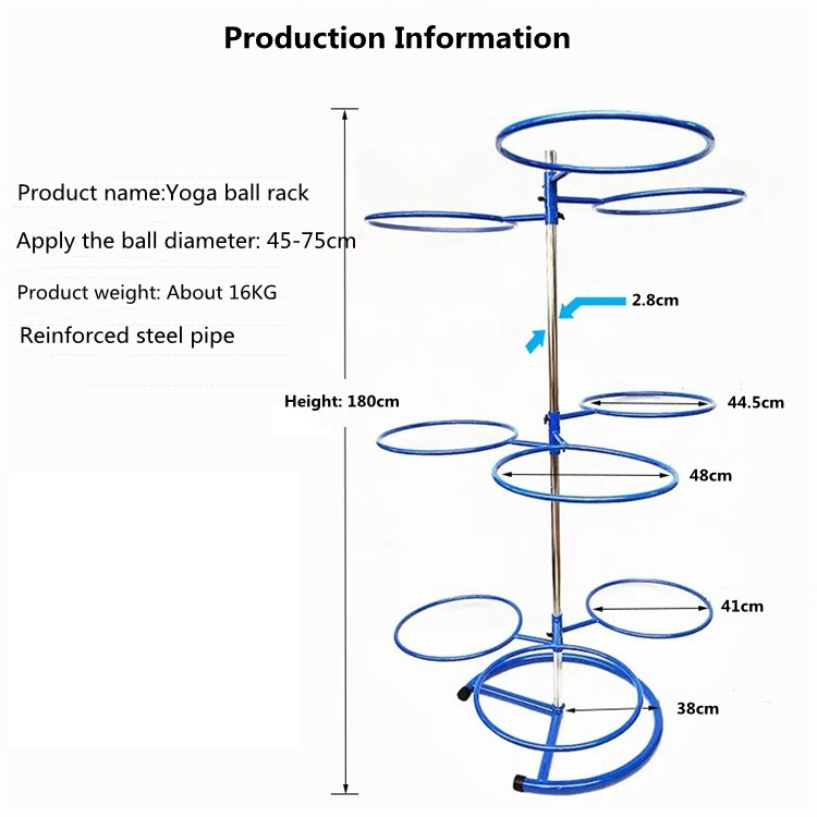 Anti-burst ball rack