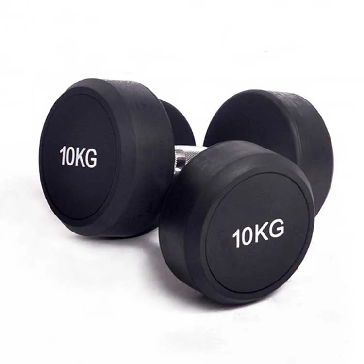 Fixed Black PU Dumbbell