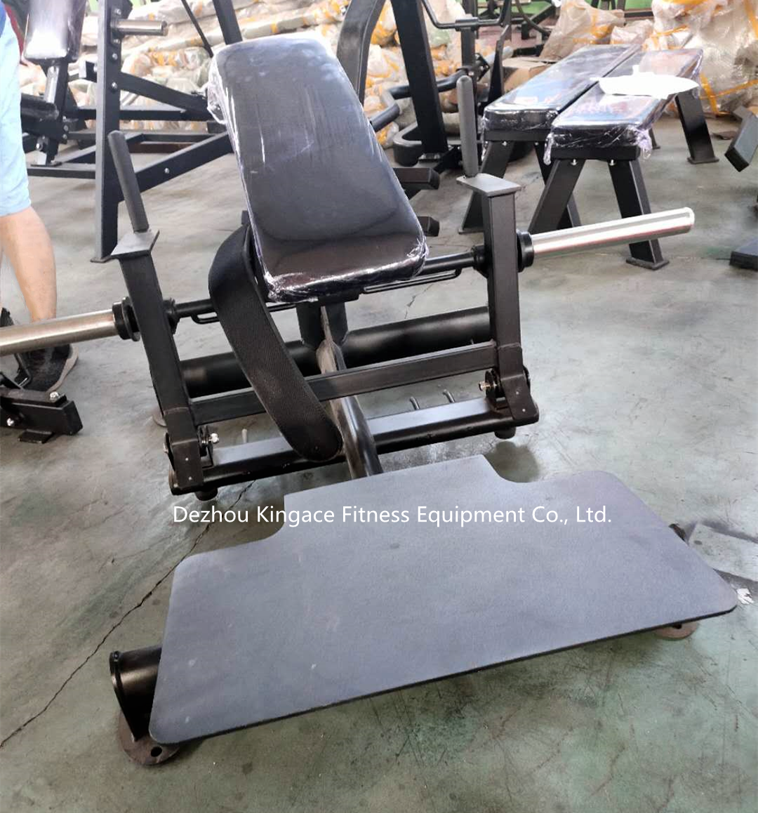 Hip thrust glute machine