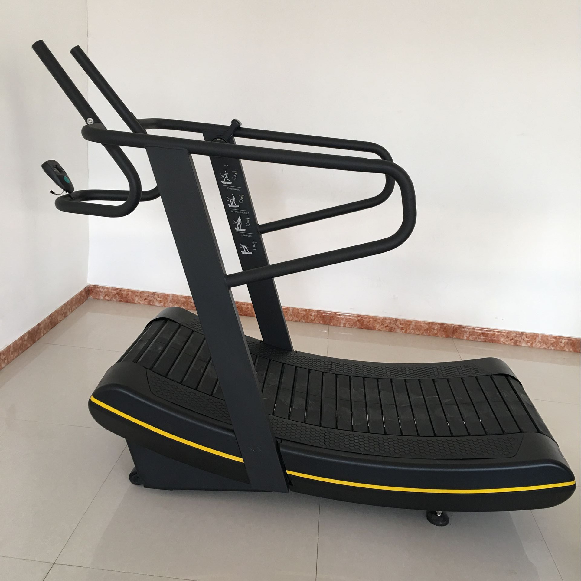 Magnet Resistance Self Generating Curve Treadmill