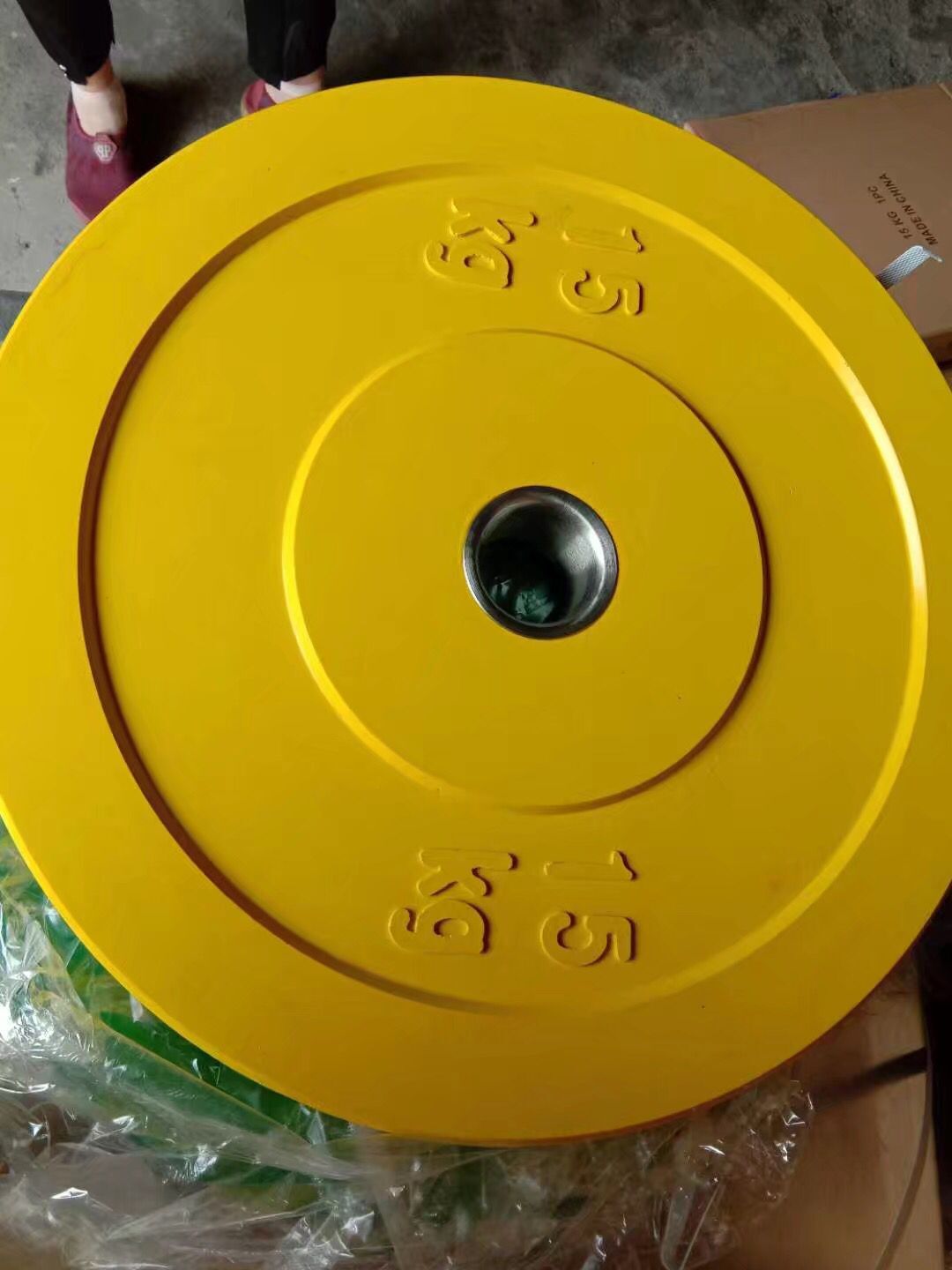 Color Bumper plate