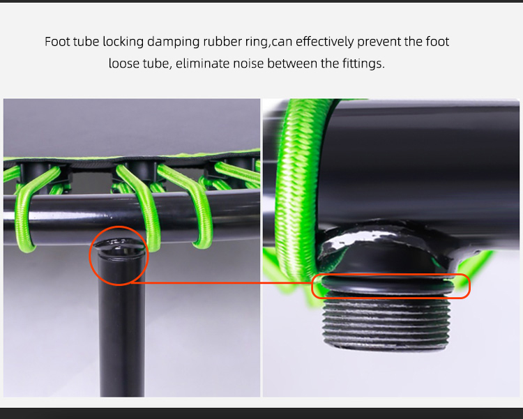 Round Armrest Trampoline