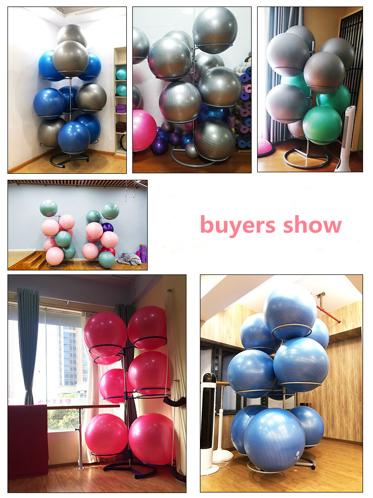 Anti-burst ball rack
