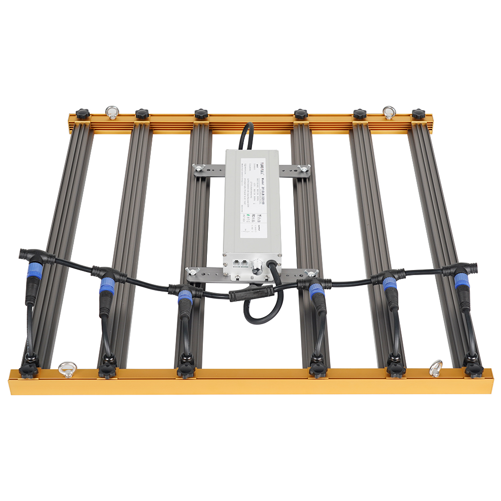 MEIJIU Foldable 320W SAMSUNG Mixing UV IR Full Spectrum Grow Light Bar For Indoor Plants