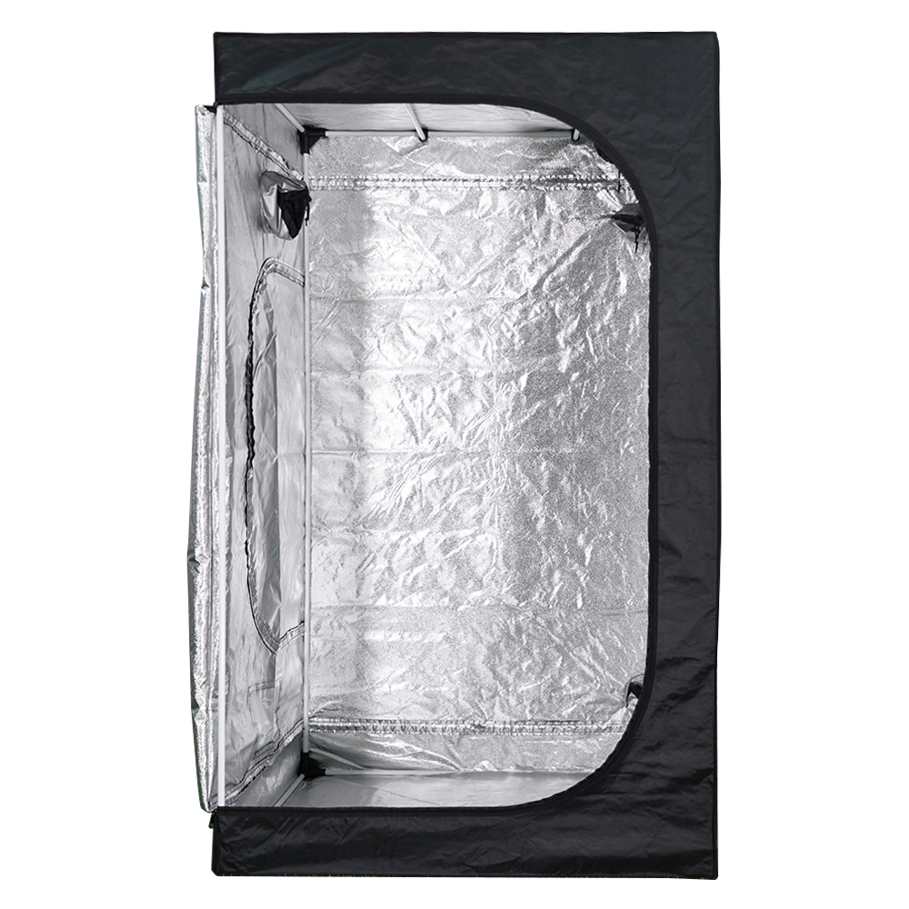 MEIJIU Hydroponics 120x120x200CM 600D Grow Tent Kit Grow Box