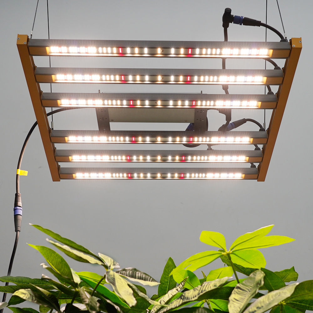 MEIJIU Foldable 320W SAMSUNG Mixing UV IR Full Spectrum Grow Light Bar For Indoor Plants