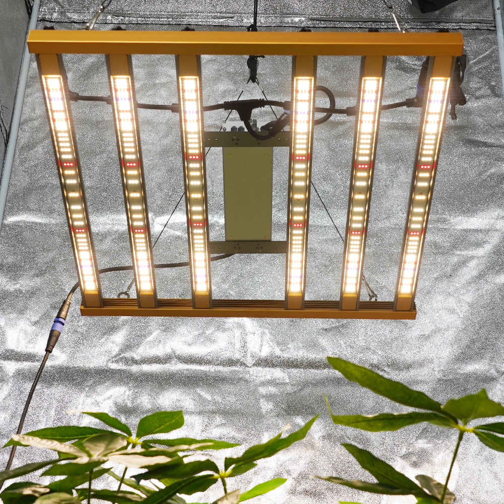 MEIJIU Foldable 320W SAMSUNG Mixing UV IR Full Spectrum Grow Light Bar For Indoor Plants