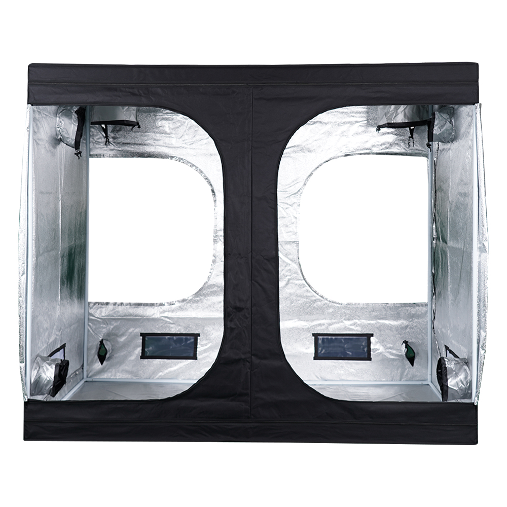 MEIJIU Hydroponics 120x240x200CM 600D Grow Tent Kit Grow Box