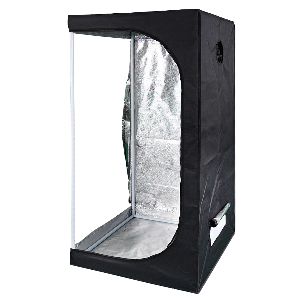 MEIJIU Hydroponics 100x100x200CM 600D Grow Tent Kit Grow Box