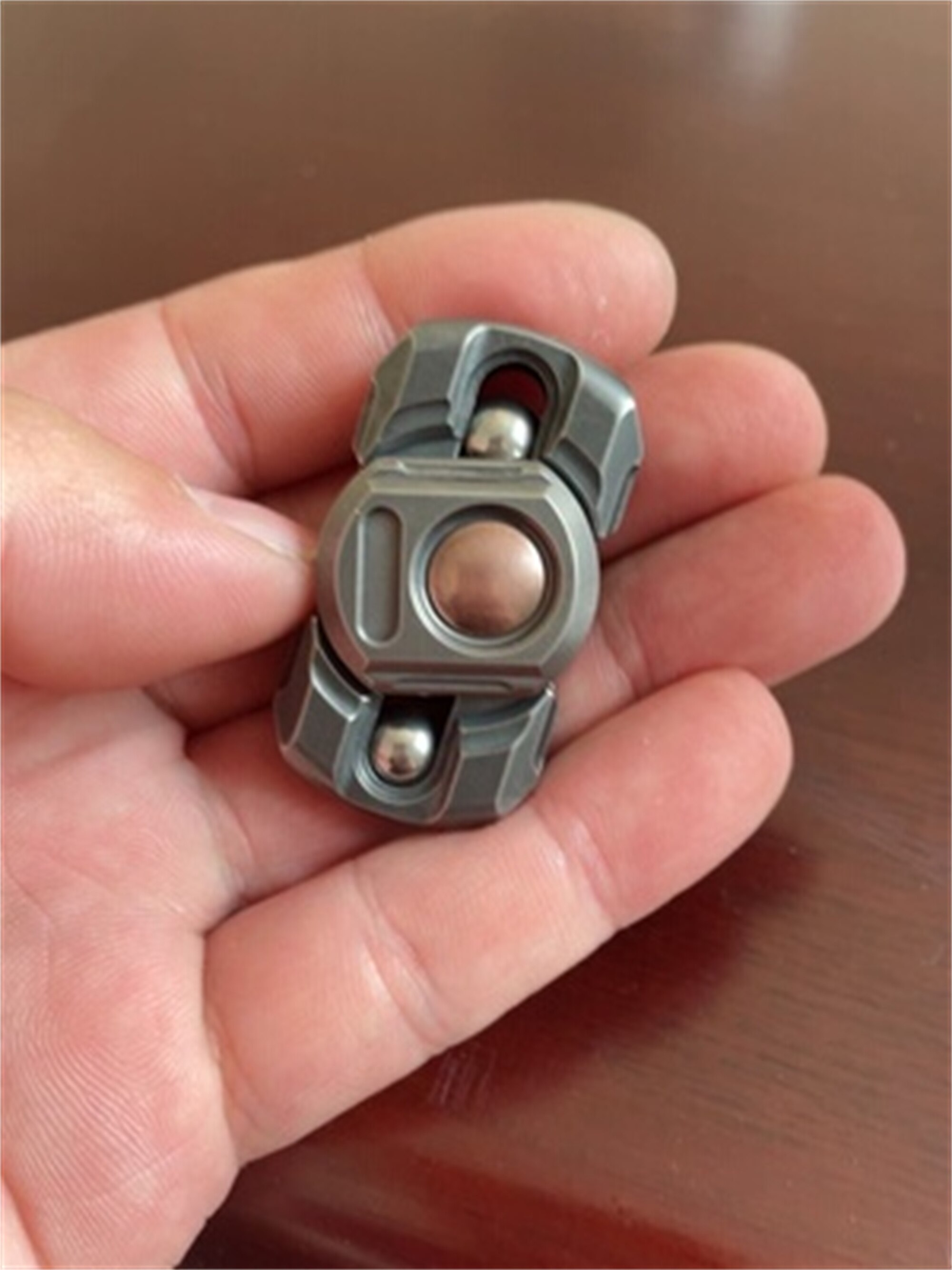 WANWU EDC Fidget Slider Haptic Coin Fidget Spinner Metal Toy Decompression Artifact Finger Spinner Toys-metalfidget