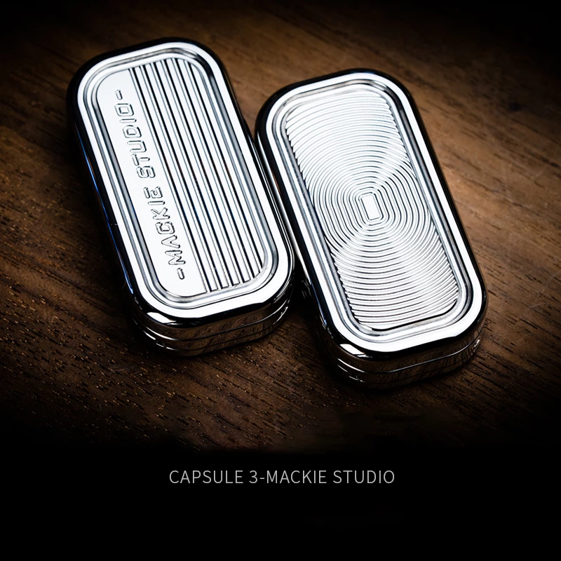 Mackie Studio CP3 Stainless Steel TOP Push Coin Fingertip Gyro EDC Decompression Non-slip Portable Toy-metalfidget