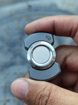 2.0 GAO Studio 3 In 1 Three-body Small Square Multi-function Fingertip Gyro Pop Coin Decompression Toy EDC-metalfidget