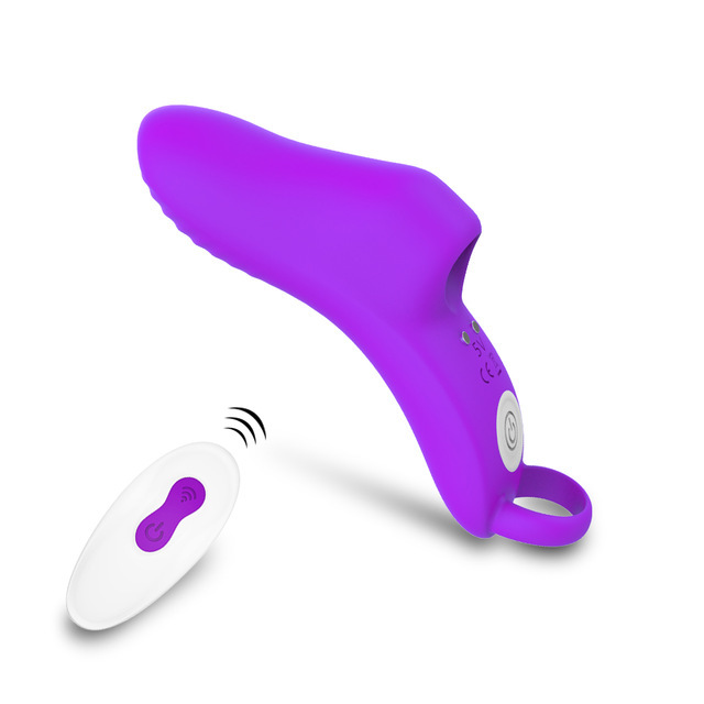 Remote Control G-spot Vibrator 9 Modes Finger Vibrator Female Sex Toys Clitoral Stimulator-Sevenleader