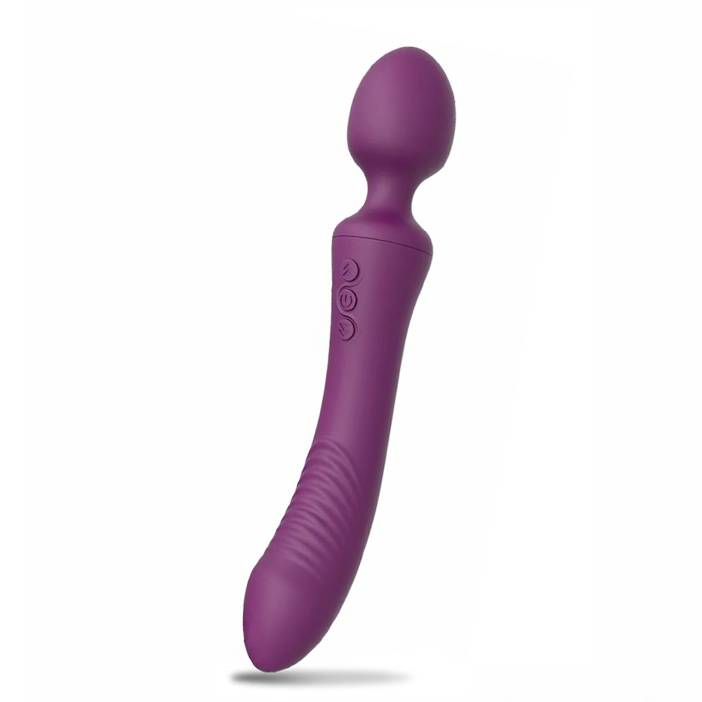 Powerful Female AV Vibrator 20 Speed Dual Motor Dildo Vibrator Massager Sex Toys Clit Vaginal Anal Stimulation