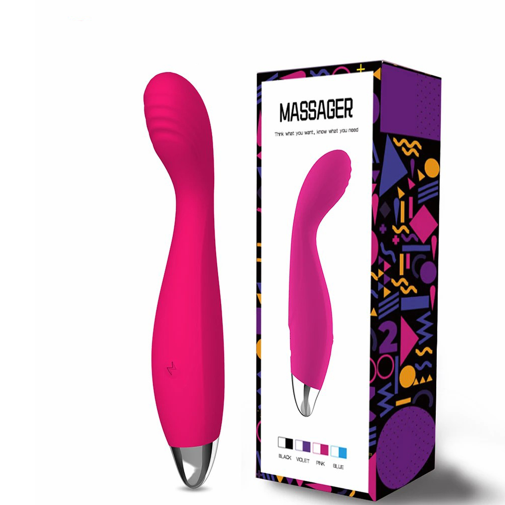 Female Fast Orgasm G-spot Finger Vibrator Nipple-Clit Stimulator Dildo Vaginal Massager