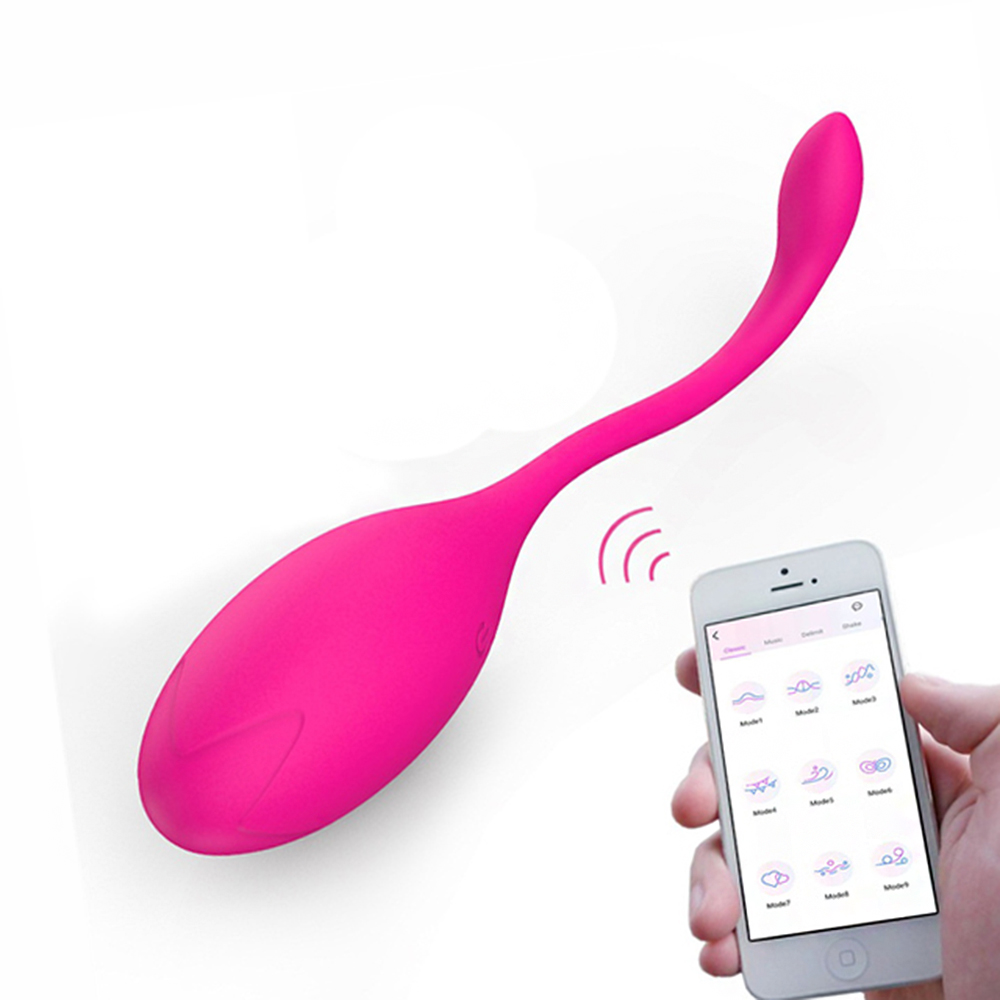 Remote APP Control Dildo Vibrating Egg Bluetooth Dildo Vibrator Female Sex Toy