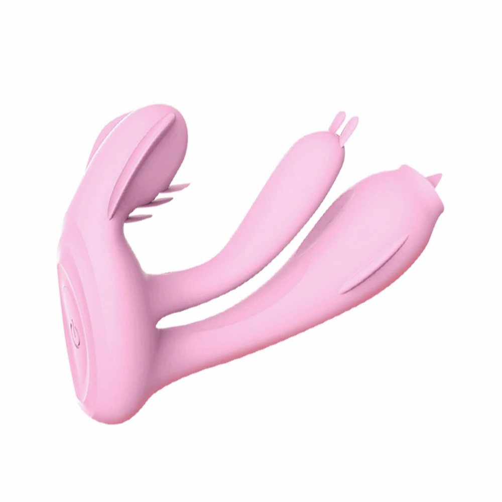 3 in 1 Bluetooth APP Dildo Vibrator Wireless Remote Control Tongue Licking Clit Stimulating Sex Toys for Women Couples