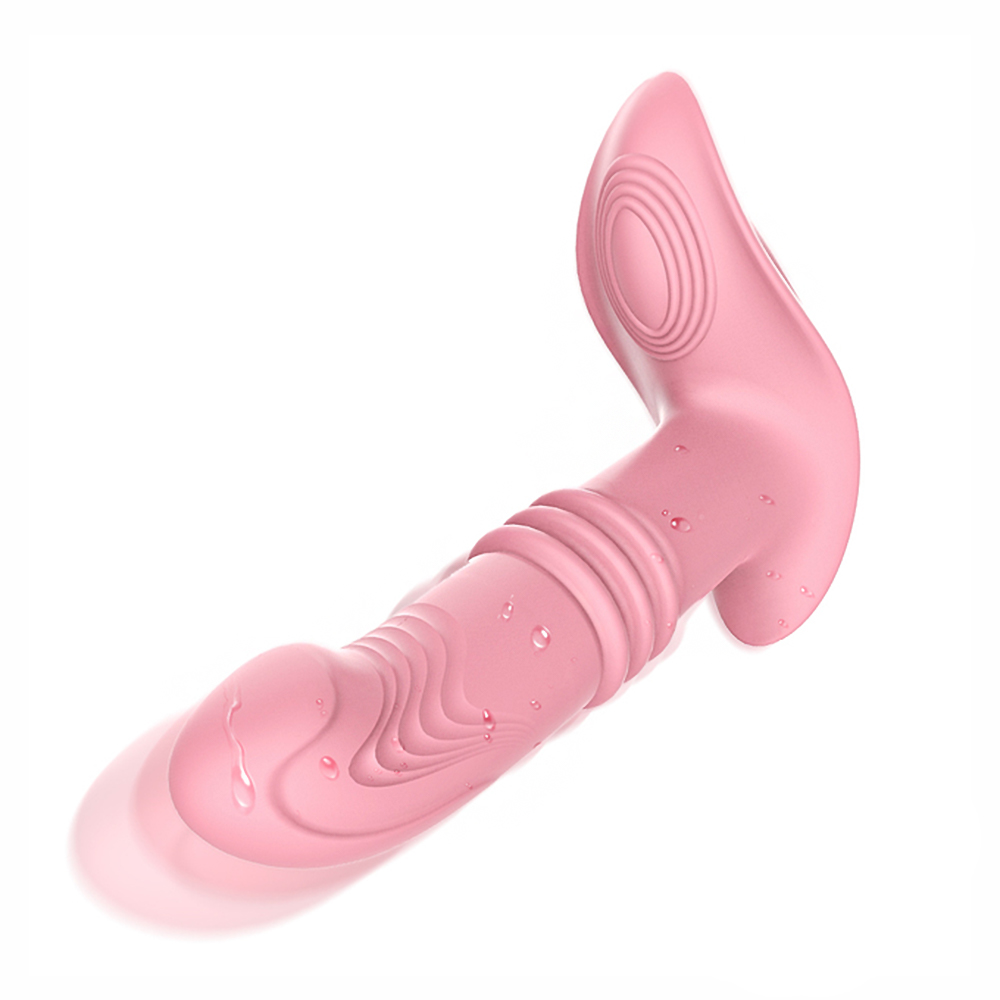 Female Remote Control Vibrator Wearable Dildo Auto Rotating Vaginal Massage G-Spot Clit Stimulator Masturbation Device
