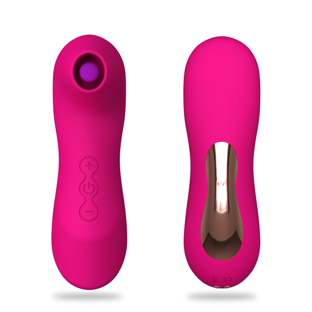 Female Nipple Suction Cup Clitoris Stimulator 7 Modes Suction Vibrator Clitoris Vibrator Toy-Sevenleader