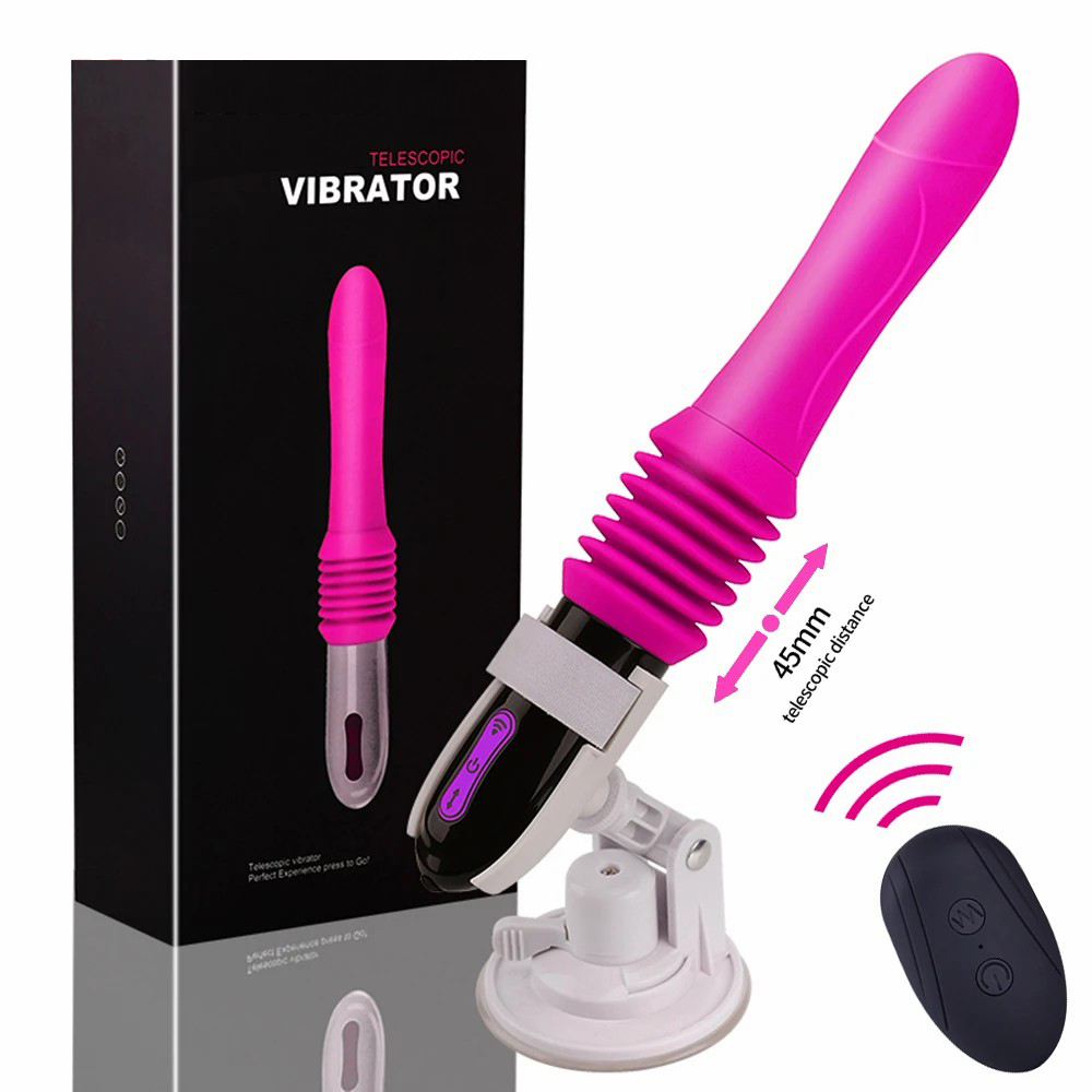 Thrust Dildo Automatic G-spot Vibrator Suction Cup Sex Toy Female Anal Vibrator Massager