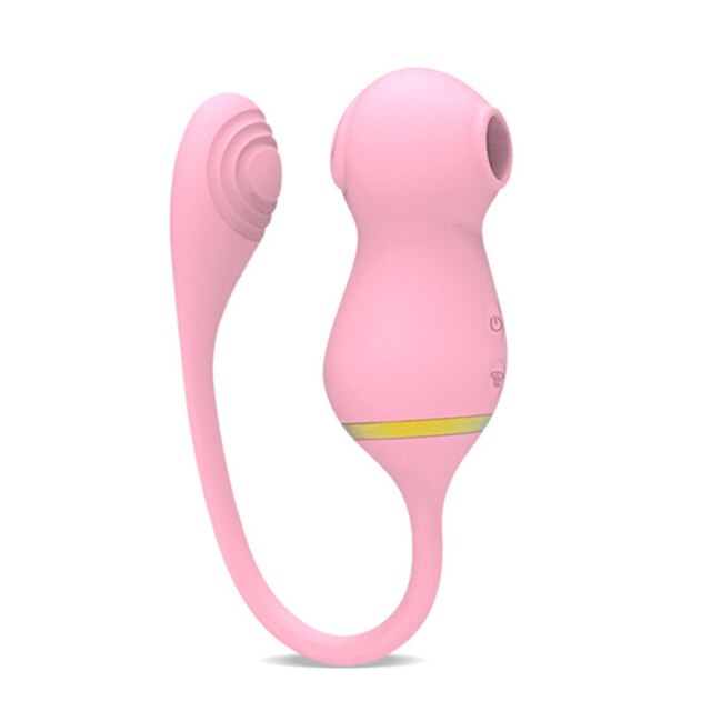 2 In 1 Sucker Vibrator Vibrating Egg Sex Toys for Women G-spot Clitoral Stimulator Nipple Sucking Vibrators Female Masturbator-Sevenleader