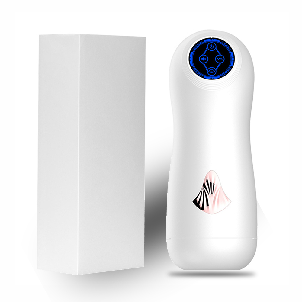 Automatic Male Masturbator with Interactive Voice Pocket Pussy Sex Toy with 5 Suction and 8 Vibration Modes for Men Sex-Sevenleader