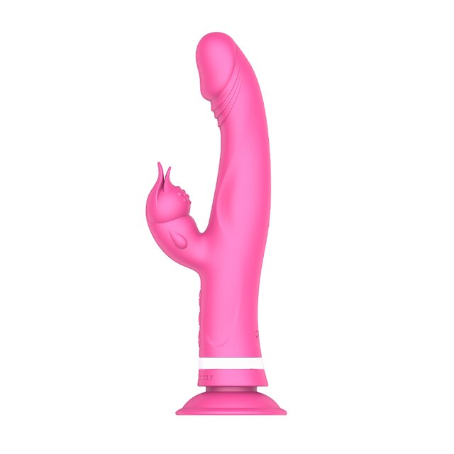 Detachable Vibrator Suction Cup G-spot Rabbit 10 Vibration Dual Motors Massager Realistic Penis  Vibrator Sex Toys For Women-Sevenleader