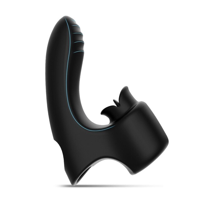 Finger Cot Vibrator G-spot Massage Clitoral Stimulation Masturbation Device Female Adult Products-Sevenleader