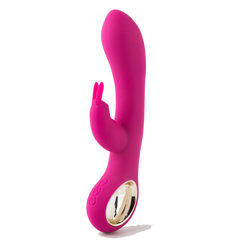 Heated Rabbit Vibrator Sex Toy 12 Speed G-spot Clitoral Stimulator Vaginal Massager-Sevenleader