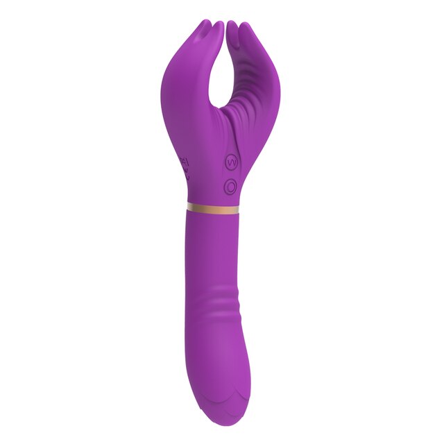 Vibrators Female Toys Clit Vibrator Cock Ring Sex Toys Vagina Penis Stimulator Massager-Sevenleader