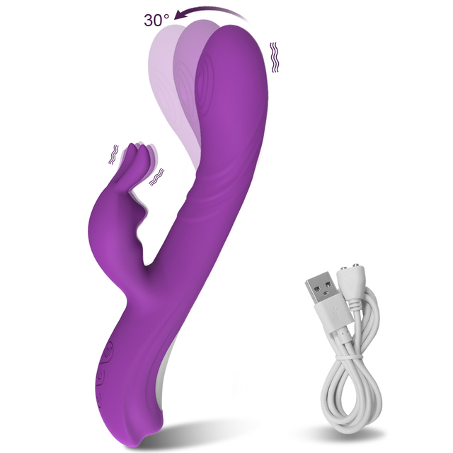 Female Sex Rabbit Vibrator Toys G-spot Vibrator with 9 Vibration Modes Thrust Vibrator for Female Sex Toys-Sevenleader