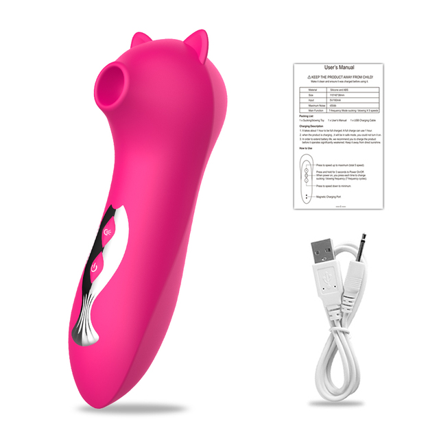 Air Pulse Sucking Vibrator Nipple Clitoral Stimulator for Women 10 Modes Clitoral Vibrator Adult Sex Toy-Sevenleader