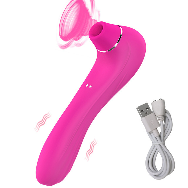 Suction Vibrator G-spot Vibrator and Clitoral Stimulator for Women 10*10 Patterns-Sevenleader