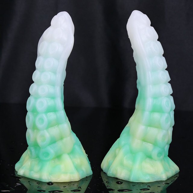 Soft Silicone Octopus Tentacle Dildo Animal Fantasy Dildo Colorful Anal Plug Masturbation Device-Sevenleader