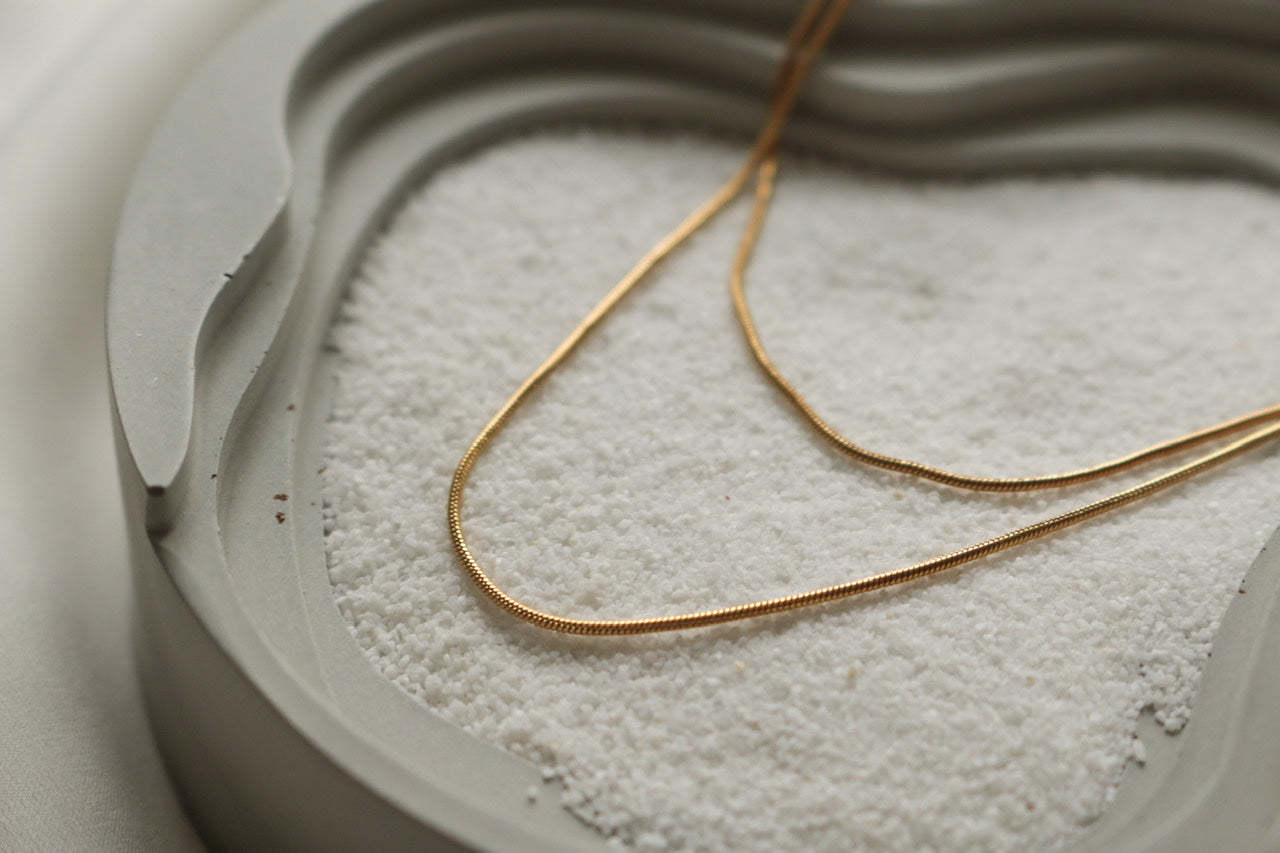 Cleo Snake Chain Layered Necklace