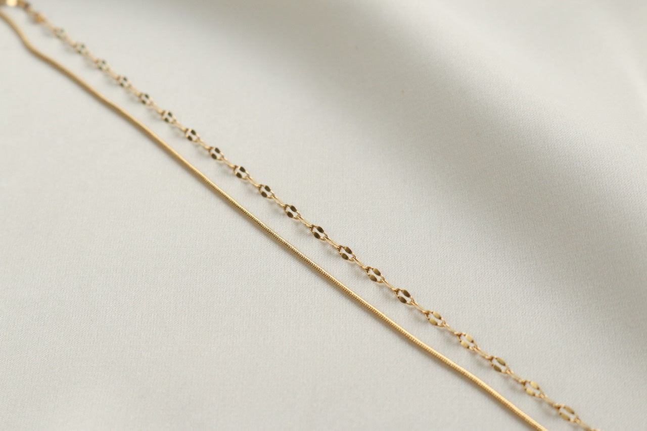 Lipa Snake Chain Layered Necklace