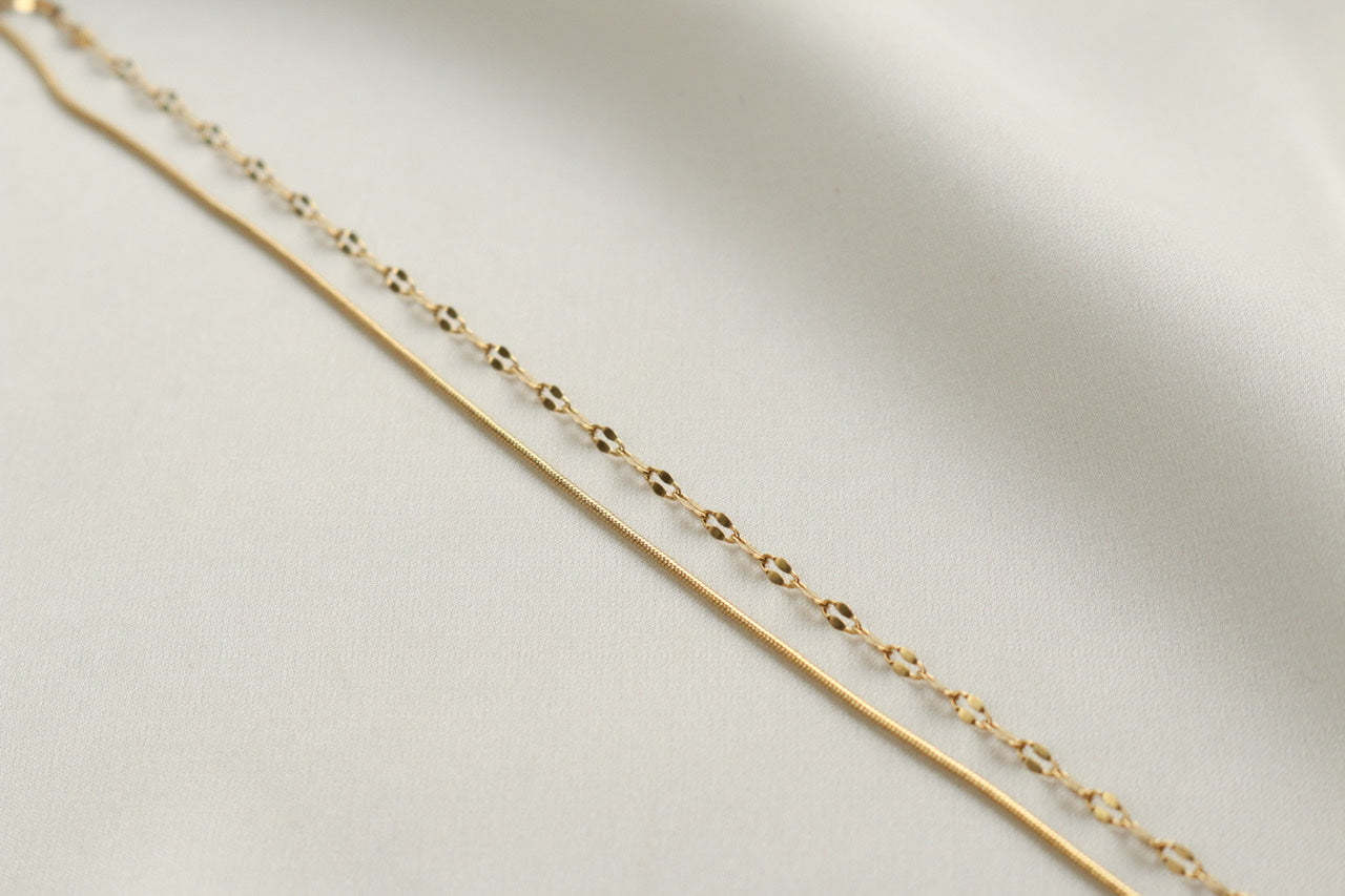 Lipa Snake Chain Layered Necklace