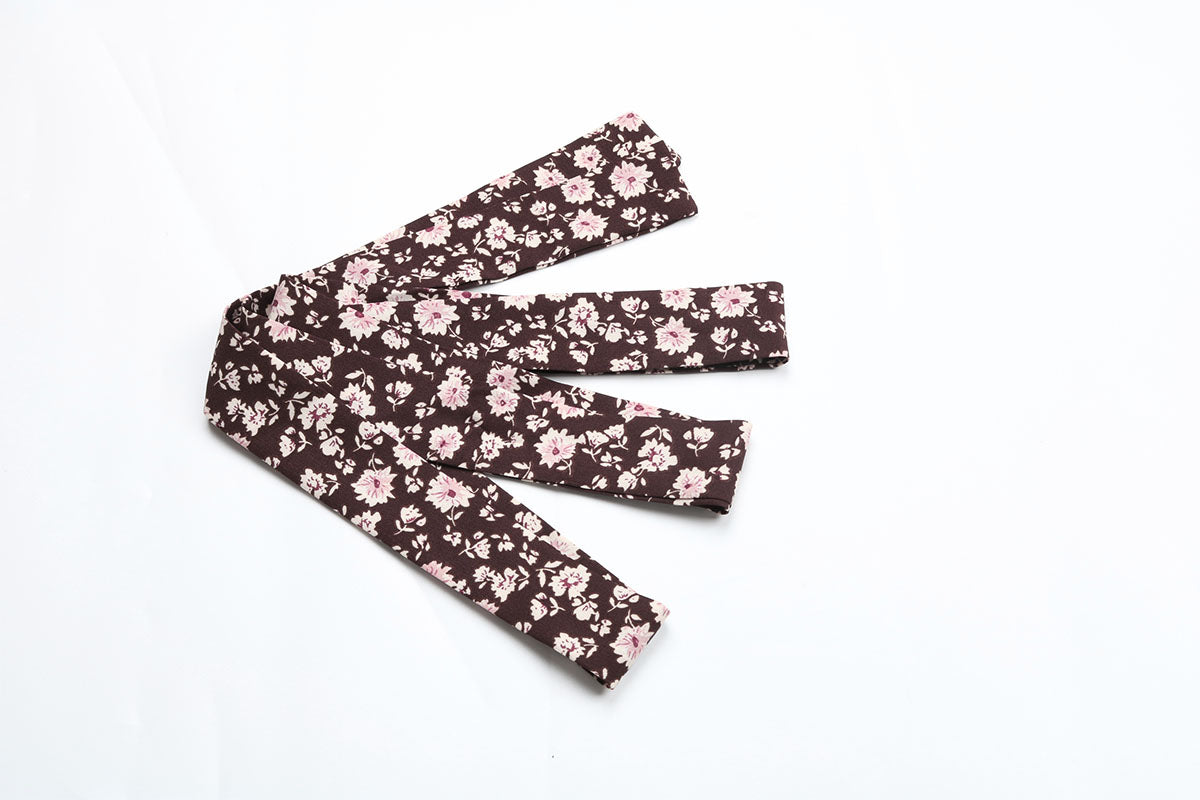 Ditsy Floral Shirred Flounce Sleeve Ruffle Hem Midi Dress