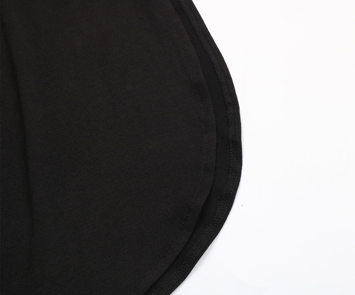 Hidden Pocket Split Side Ring Linked Midi Dress