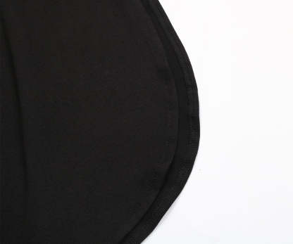 Hidden Pocket Split Side Ring Linked Midi Dress