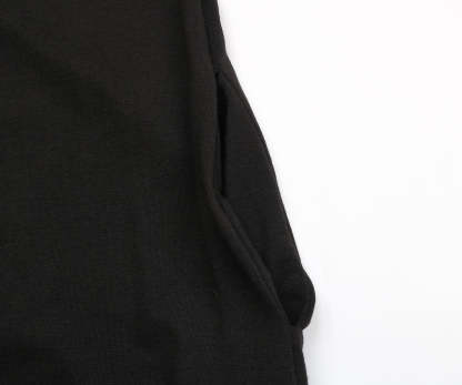 Hidden Pocket Split Side Ring Linked Midi Dress