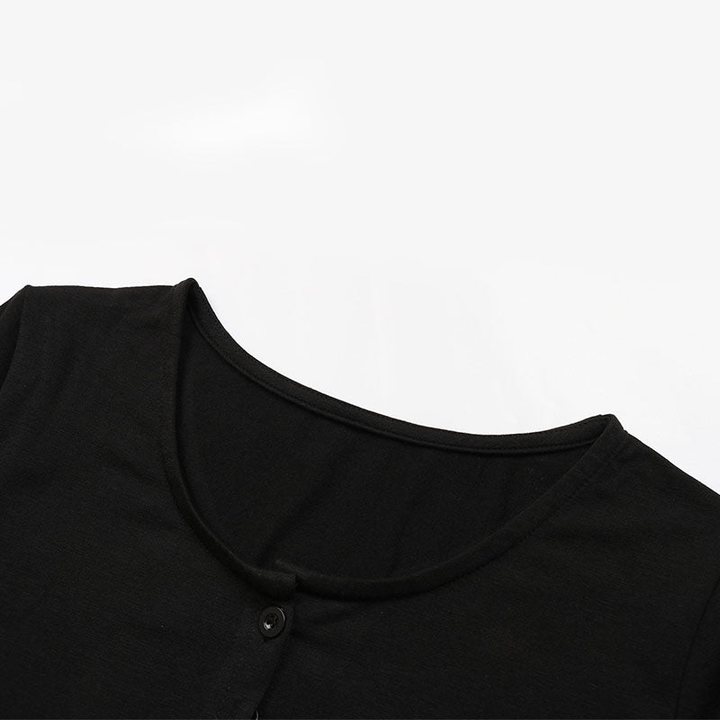 Twist Waist Wrap Hem Midi Dress