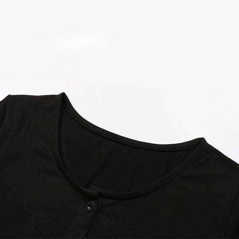 Twist Waist Wrap Hem Midi Dress