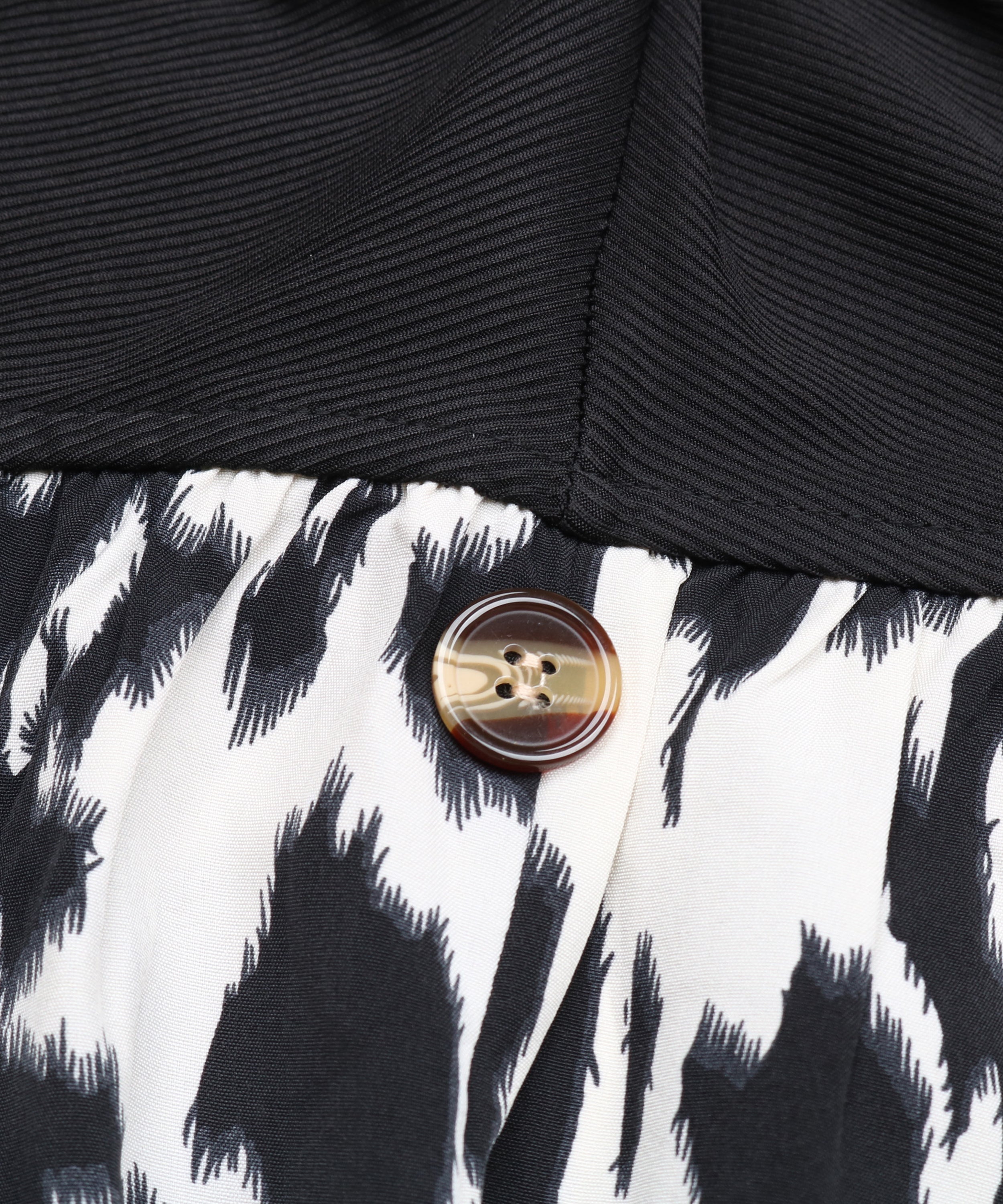 Leopard Print Tie Front Fitted Midi Dress